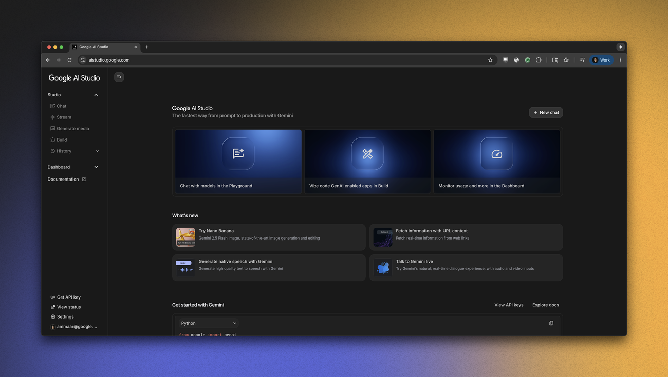 Google AI Studio Introduz Vibe Coding Para Criar Experiências Imersivas